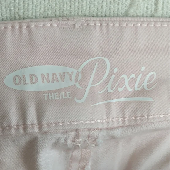 Old Navy Pastel Pink Ankle Jeans Cropped Spring Femme Barbie Doll NWT Mid Size - Picture 7 of 13